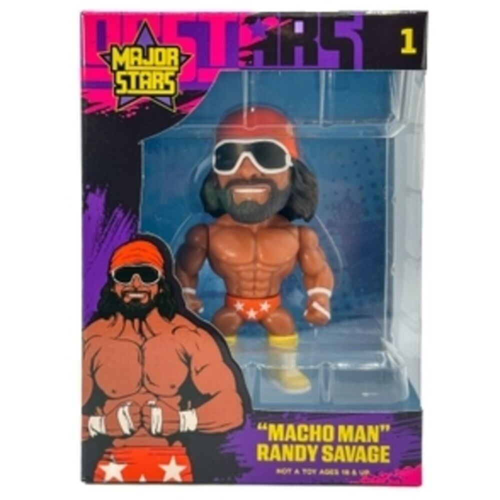Major Stars Wrestling Macho Man Randy Savage 4 Figure  COLLECTIBLES